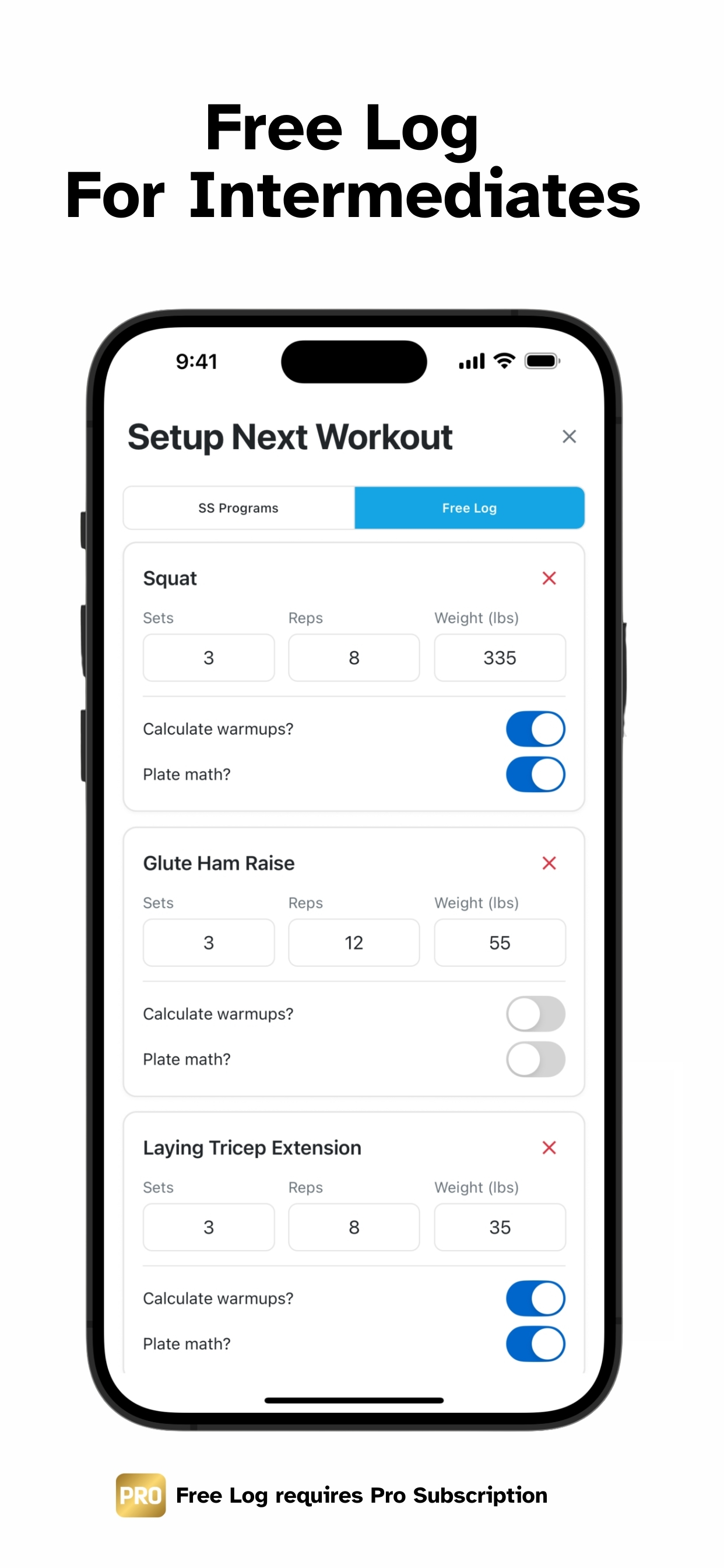Free Log For Intermediates - Flexible logging